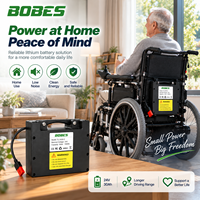 24V 12Ah 20Ah Mobilitätsroller-Akku Lithium-Batteriepack für Faltbare Rollstühle Elektrorollstühle Kundenspezifische OEM ODM BOBES