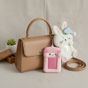 Llavero de Peluche con Forma de Cordero, Personalizado al por Mayor, para Tarjetas de Identificación, Fotos Polaroid de 3 Pulgadas, Lanyard para Tarjetas de Autobús - Product Image 2