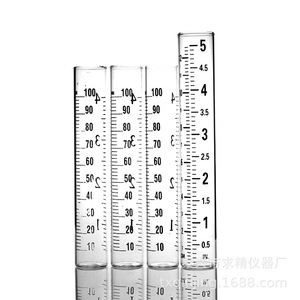 Seeking Excellence Glass Rain Gauge 20*140mm Premium Outdoor <b>Measurement</b> <b>Tool</b> - Product Image 2