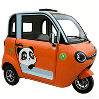 Tricycle Électrique Dudu Haute Puissance pour Deux Personnes, 72V 3000W 5000W, avec Cabine de Conduite, pour Usage Commercial