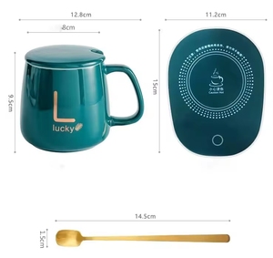 Sıcak satış hediye seti fincan isıtma pedi sıcaklık kontrolü akıllı kahve kupa kupa ısıtıcı ile özel Logo - Product Image 2