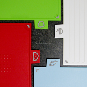 Ensemble de planches à découper colorées antidérapantes avec support - Product Image 5