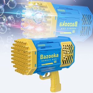 Pistolet à <span class=keywords><strong>bulles</strong></span> pour enfants <span class=keywords><strong>Machine</strong></span> 69 trous Pistolet souffleur de <span class=keywords><strong>bulles</strong></span> Pistolet à <span class=keywords><strong>bulles</strong></span> géant coloré pour fête mariage Camping Voyage - Product Image 1