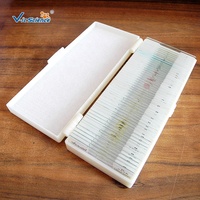 15Pcs Glass Prepared Biology Microscope Slides Specimen Set Lab Tool for Student Experiment Teaching