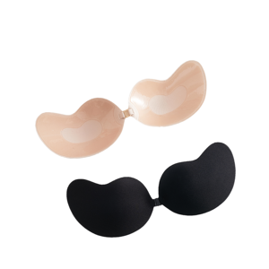 Sujetador Adhesivo Invisible de Silicona Reutilizable e Impermeable de Tercera Generación, sin Tirantes, con Efecto Push-Up para <span class=keywords><strong>Mujer</strong></span> - Product Image 1