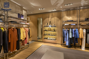 Estantería <span class=keywords><strong>de</strong></span> Exhibición Resistente para Comercios, Estantes <span class=keywords><strong>de</strong></span> Pared, Soporte <span class=keywords><strong>de</strong></span> Isla, Juego Completo Personalizado Ecológico para Tiendas <span class=keywords><strong>de</strong></span> Ropa y Accesorios (Reciclable) - Product Image 4