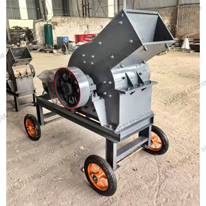 Hiệu Quả Cao Máy Nghiền Đá Để Bụi Dưới 300 Xách Tay Mini Động Cơ Diesel Búa Máy Nghiền Búa Máy Nghiền Với Băng Tải - Product Image 2