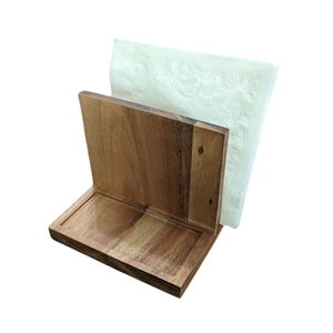 Cozinha Restaurante Bar Festas De Escritório Personalizado De Madeira Sal E Pimenta <span class=keywords><strong>Shaker</strong></span> Guardanapo Titular - Product Image 4