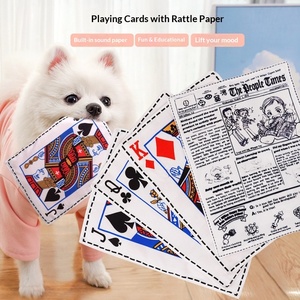 Jouet à mâcher résistant aux morsures pour chiens, en forme de Corgi ou de chat Teddy, avec papier froissé, sonore et anti-ennui, sans danger pour les animaux de compagnie - Product Image 2