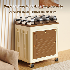 <span class=keywords><strong>Contenitore</strong></span> di Stoccaggio Pieghevole in Plastica per Biancheria da Letto, Design con Ampia Apertura e <span class=keywords><strong>Grande</strong></span> Capacità - Product Image 2