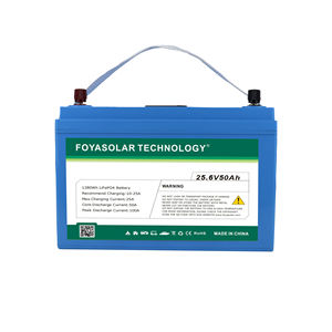 Batería LiFePO4 de 24V 50Ah |   Estuche Azul ABS |   Reemplazo de Baterías de Plomo-Ácido |   Paquete de Baterías de Litio de Ciclo Profundo para Carrito de Golf, Energía Solar, Vehículo Recreativo - Product Image 3