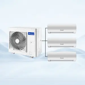 Gree DC Inversor tipo residencial unidade de ventilador de ar condicionado ventilador bobina luz comercial VRF VRV sistema de ar condicionado central 8kW 3HP