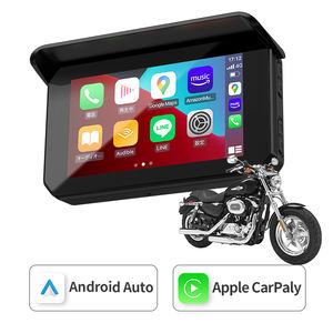 Radio con Pantalla Táctil Inalámbrica Android Auto y <span class=keywords><strong>Apple</strong></span> CarPlay de 5 Pulgadas para Motocicleta, con 1 Año de Garantía - Product Image 3