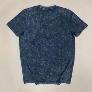 เสื้อยืดคอตตอนฟอกสีแบบแอซิดวอช ทรงดิสเทรส หนานุ่ม ซักนิ่ง ฟอกหิน - Product Image 4