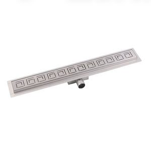 Drain de sol rectangulaire en acier inoxydable 304 de haute qualité, invisible et dissimulé, personnalisé en usine, <span class=keywords><strong>pas</strong></span> <span class=keywords><strong>cher</strong></span> - Product Image 1