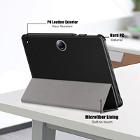 Housse mince pour tablette en cuir PU à trois volets pour OnePlus Pad Pro 12.1