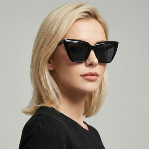 De Yi <b>Optics</b> Women Cat Eye Sunglasses Black PC Frame UV400 Lightweight Outdoors Cycling <b>Driving</b> - Product Image 3