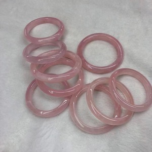 Braccialetti in Quarzo Rosa Naturale da Donna Braccialetti in Cristallo e Giada - Product Image 5
