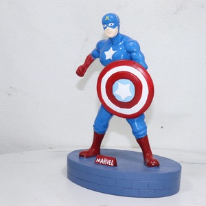 Per il capitano <span class=keywords><strong>America</strong></span> tavolo per bambini creativo semplice moderno cartone animato comodino ornamenti in resina eco-friendly per la camera da letto del ragazzo - Product Image 2