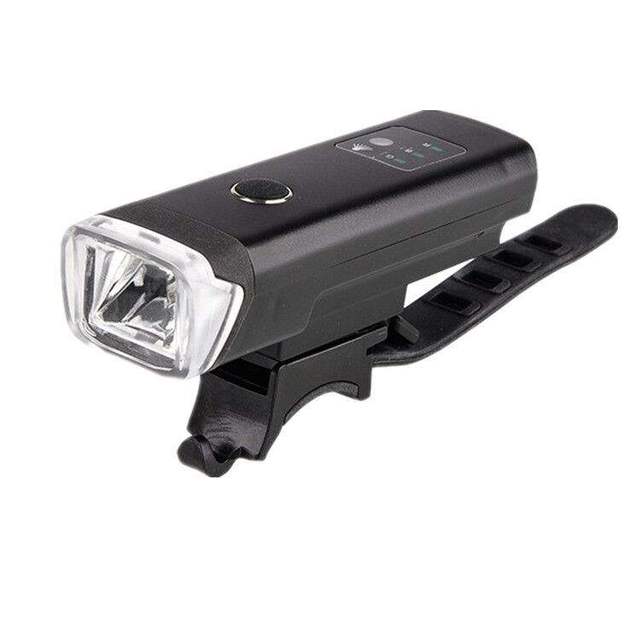 RTS Popular Convenient Adjustable Smart Sensor Light Mountain Bike Light LED Waterproof USB Rechargeable Bike Light