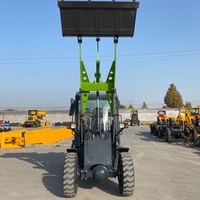 Mini chargeur de roues électrique/diesel, 1 pièce, le moins cher du marché en chine, à l'avant articulé, mini chargeur pour dos-nu, à prix usine