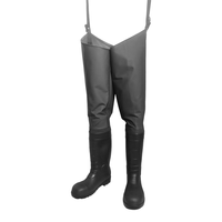Cuissardes de pêche en tissu Oxford enduit de PVC, légères, pour la chasse, l'agriculture, le camping et les activités de plein air