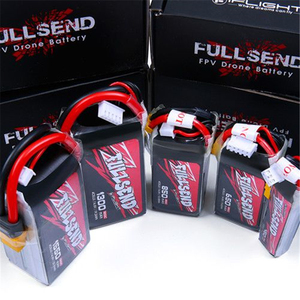 IFlight <span class=keywords><strong>Fullsend</strong></span> LiPo pil 4S 1550mAh 120C 14.8V w/XT60 FPV drone için - Product Image 5