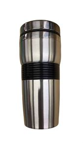 Modern Stainless Steel <b>Cup</b> With Vacuum Insulation and Travel-Friendly Tumbler - Product Image 1