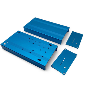 Custom Aluminum Electronic Enclosure Anodized <b>Metal</b> <b>Box</b> For Circuit Board Instrument Housing Case - Product Image 1