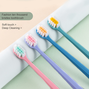 Trou de suspension sur la poignée forme carrée trou d'ancrage conique PBT poils brosse à dents brosse à dents adulte - Product Image 4