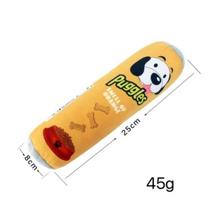 Sevimli moda Pet çiğnemek oyuncaklar diş temizleme çevre dostu pamuk peluş oyuncak köpek bulmaca interaktif Pet gıcırtılı oyuncaklar - Product Image 2