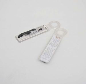 Promotional Price Eco-Friendly Design Metal Iron Corkscrew Wine Bottle <b>Opener</b> Manual Operation Custom Package Blister - Product Image 6