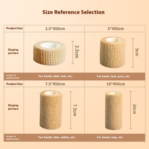 Nastro protettivo sportivo elastico per animali da compagnia Non tessuto universale con nastro adesivo mimetico per la scrittura - Product Image 3