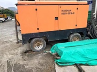 Compresor de Aire de Tornillo Portátil de Alta Resistencia Kaishan KSDY-20/18-II 18Bar 20M3/Min para Perforación de Pozos y Voladura de Rocas
