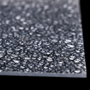 Trung Quốc Starshine Nhà Sản Xuất Thân Thiện Với Môi UV Tráng Kim Cương Dập Nổi Rõ Ràng Tấm Nhựa Cho Nhà Kính Tấm <span class=keywords><strong>Polycarbonate</strong></span> - Product Image 3