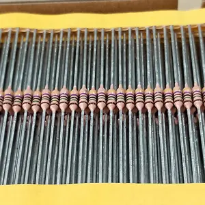 High Voltage Metal Glaze Film Resistor 1M Ohm 1/4w 1/2w 1w 2w 3w 5w Resistor