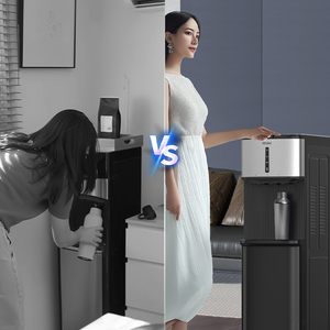 Haute qualité à faible bruit chargement par le bas barils de 5 gallons utilisation d'hôtel distributeur d'eau électrique chaud et froid normal - Product Image 3
