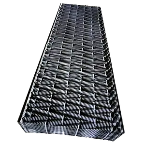 PVC dolgu, yüksek sıcaklığa dayanıklı soğutma kulesi dolgu, % 100% bakire PVC PP 750mm KK çapraz akış soğutma kulesi dolum