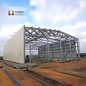 Nhà máy trực tiếp bán Kết Cấu Thép đúc sẵn vật liệu xây dựng prefab kết cấu thép kim loại hội thảo - Product Image 6