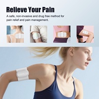 Appareil de massage TENS sans fil portable pour soulager la douleur à domicile, thérapie musculaire, unité TENS