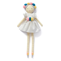 Nouvelle conception 2021, robe personnalisée unisexe, poupée de ballet, jouet mignon pour enfants, peluche douce écologique, princesse personnalisable, taille ajustable
