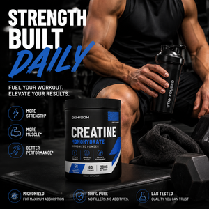 Créatine monohydrate en poudre en gros pour les athlètes et les bodybuilders, 5g par dose, certifiée NSF - Product Image 4
