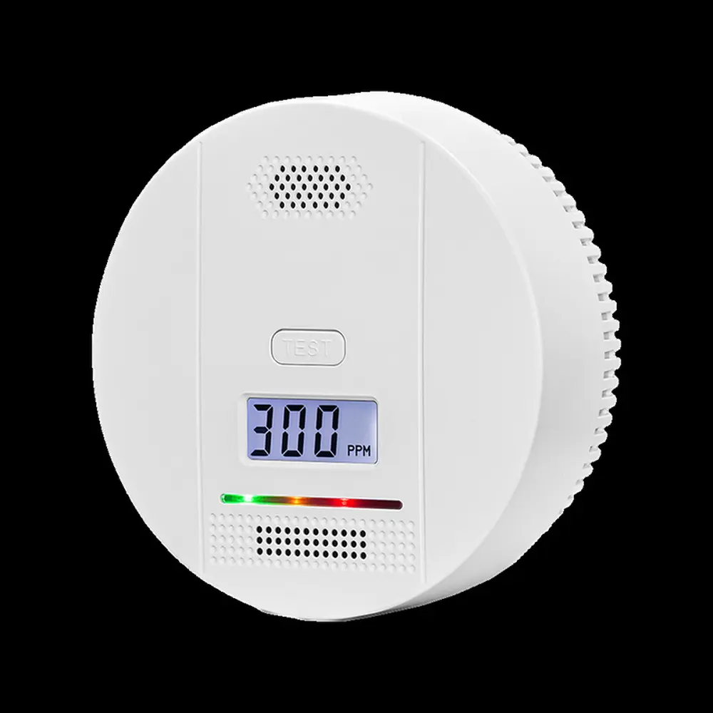 New Household Lpg Gas Detector Fire Alarm System carbon monoxide detector Gas Leak Portable Carbon Monoxide Detector for Travel