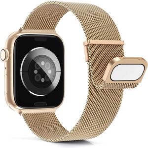 สายนาฬิกาแบบ Milanese Loop สุดหรู สำหรับนาฬิกาซีรีส์ 11/10/9/8/7 ขนาด 46 มม. 49 มม. 45 มม.  สแตนเลสสตีล แบบแม่เหล็ก - Product Image 5