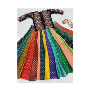 Vêtements ethniques pleine couture Koti Choli pour Navratri Occasion femmes Koti Style robe disponible au prix de gros Lehenga Choli - Product Image 1