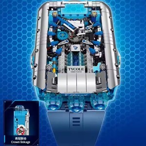 T4057 Tự Làm Đồ Chơi Kỹ Thuật Sáng Tạo Cơ Khí Đồng Hồ Xây Dựng Khối Lắp Ráp Mô Hình 1006 + Pcs Bộ - Product Image 4