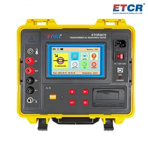 เครื่องทดสอบความต้านทานวงจรแบบพกพา ETCR3670 0.0-10.000 50A 100A คุณภาพสูงสำหรับงานบำรุงรักษาไฟฟ้า - Product Image 2