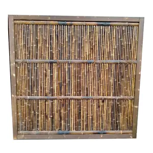 Bamboo Panel Fence Cheap Waterproof Eco-Friendly Natural Bamboo Fencing Protective Fence Panel