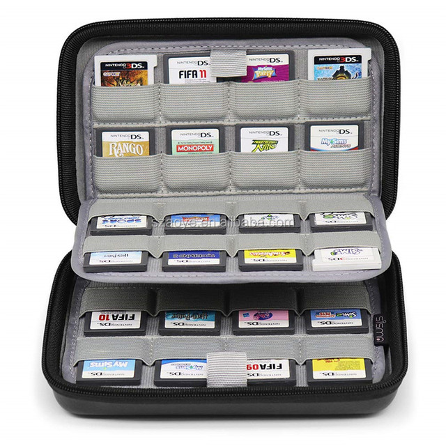 Waterproof EVA Storage Bag for 3DS 2DS DS Game Cards Carrying Case for Games Cards