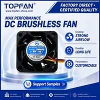 Ventilateur de refroidissement DC 40x40x28mm 4028 haute vitesse 38000RPM à roulement à billes électrique IP68/IP58 12V avec lumière LED étanche OEM/ODM PBT